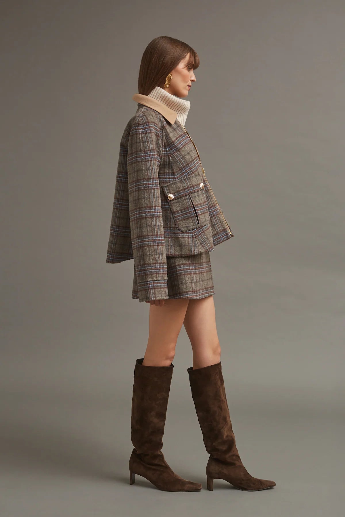 Andrew Jacket in Allen Plaid