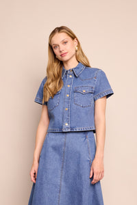 Paro Top in Denim