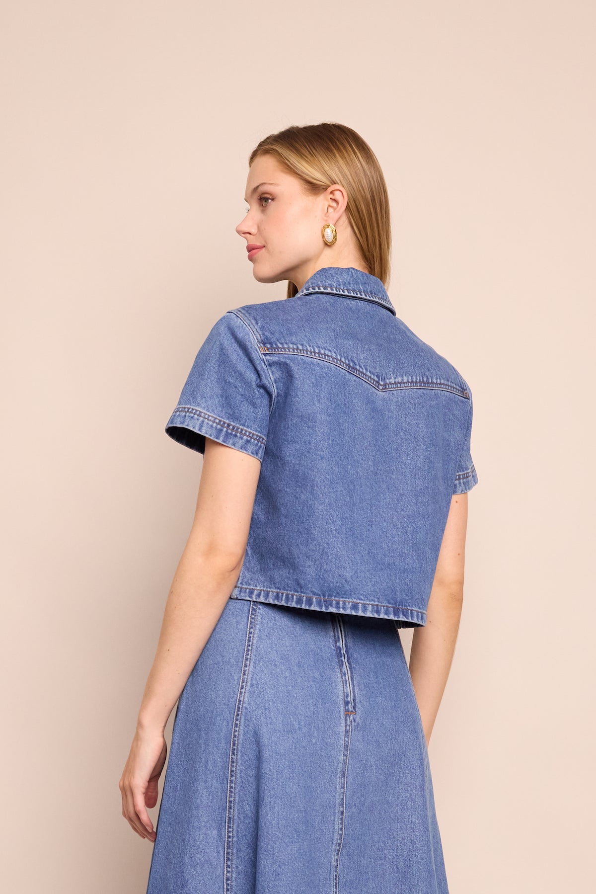 Paro Top in Denim