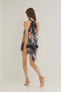 Girona Shorts in Lush Bouquet Black