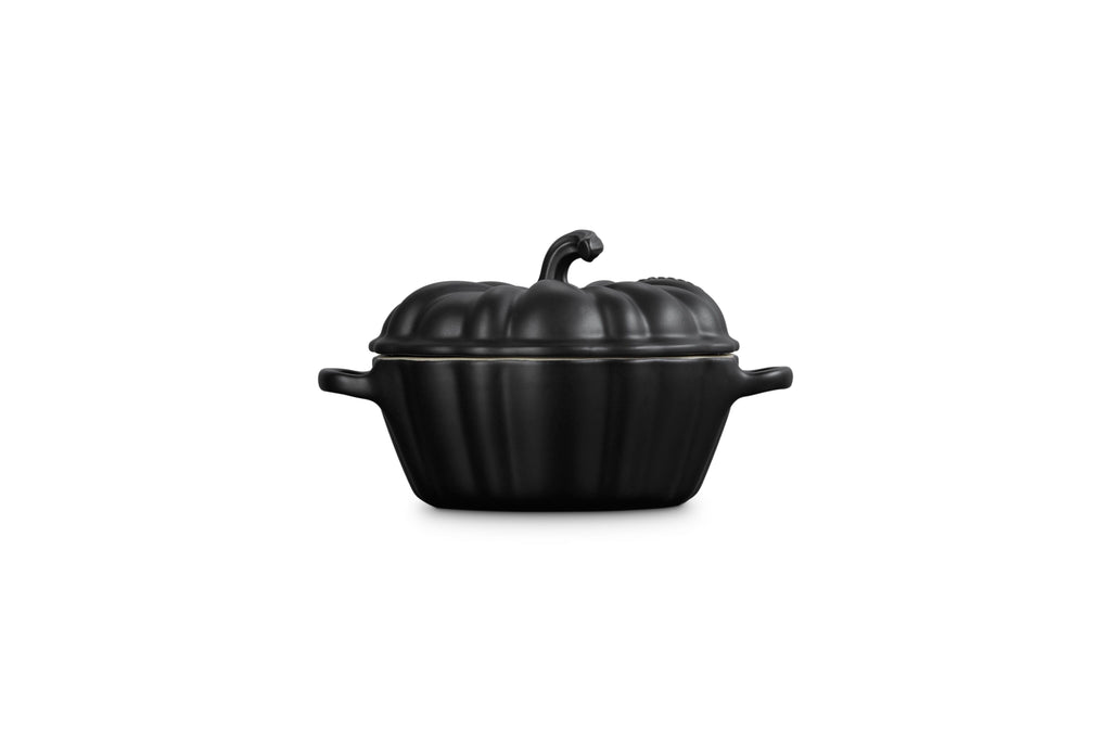 Le Creuset Pumpkin Mini Cocotte, 12 oz., Licorice