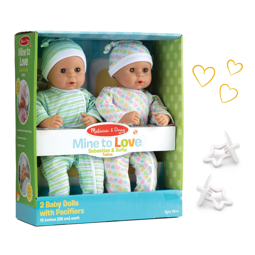 Mine to Love Baby Dolls: Sebastian & Sofia