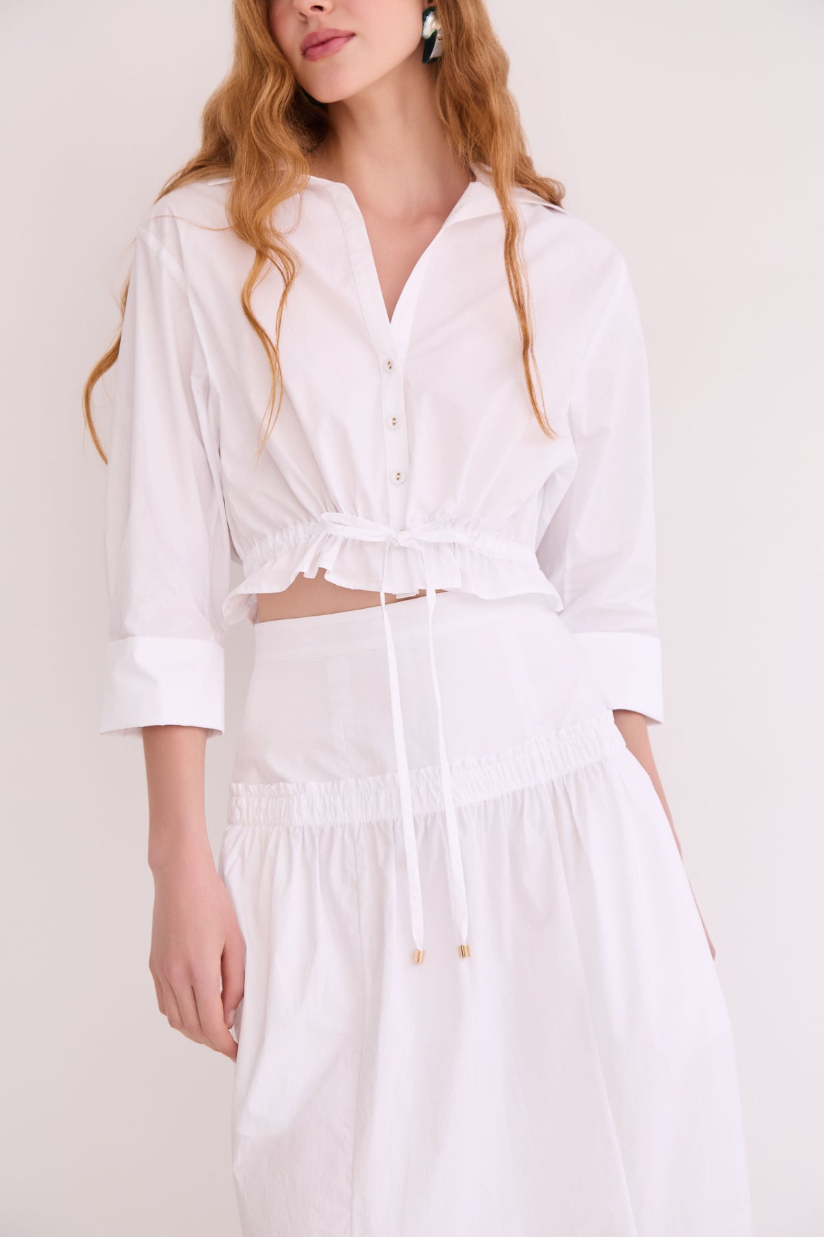 Oscar Top in White