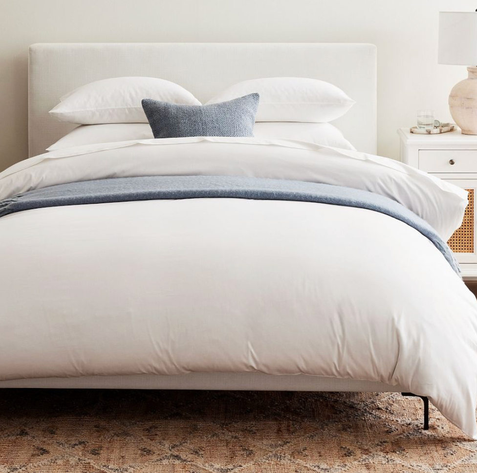 Retreat Heritage Sateen Duvet Cover, King/Cal King