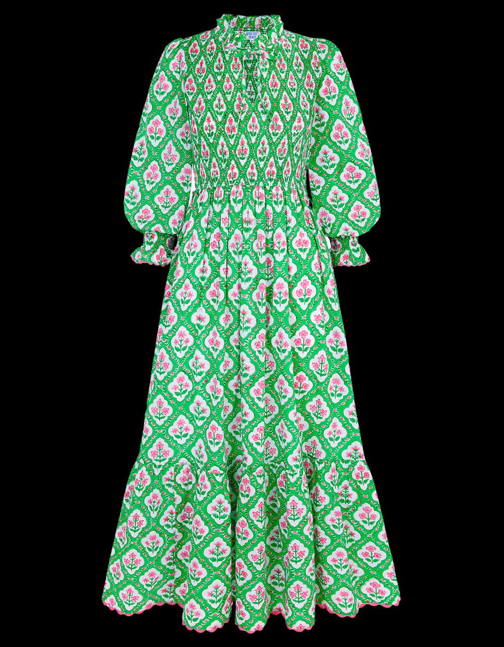 Emerald Trellis Izzy Dress