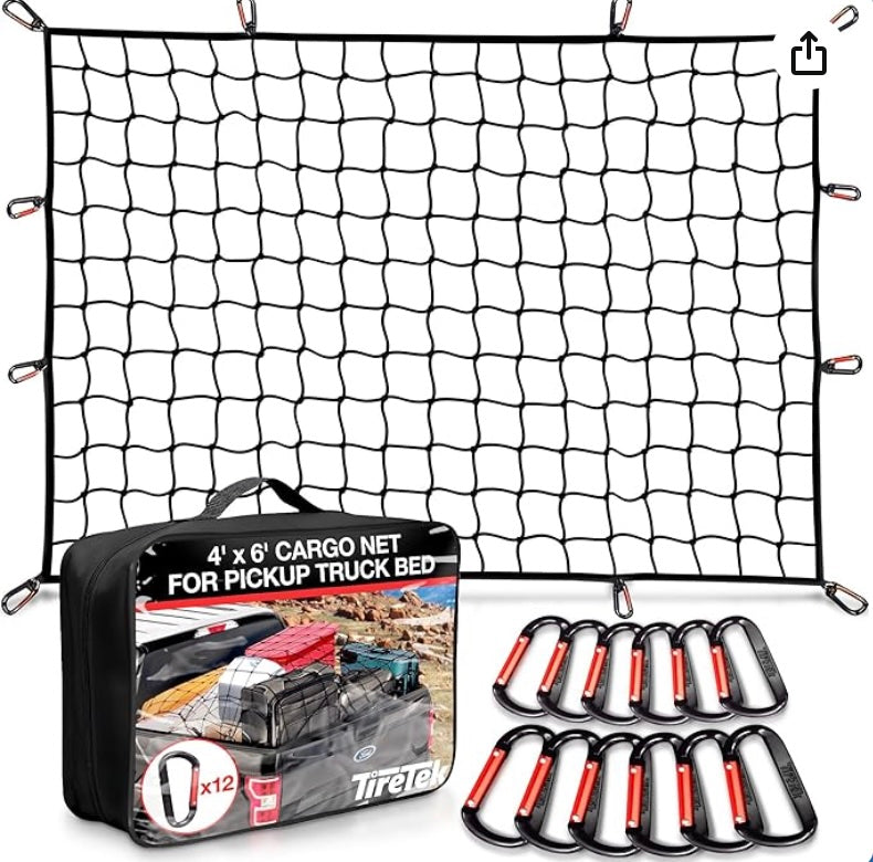 Cargo Net for Pickup Truck Bed