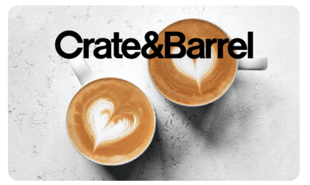 Crate & Barrel Gift Card