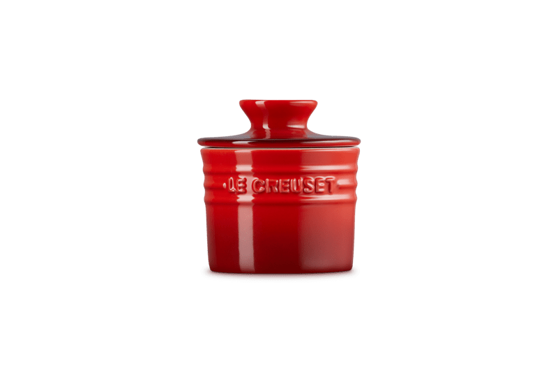 Butter Crock 6 oz. in Cerise