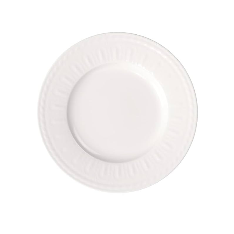 Cellini Dinner Plate in White