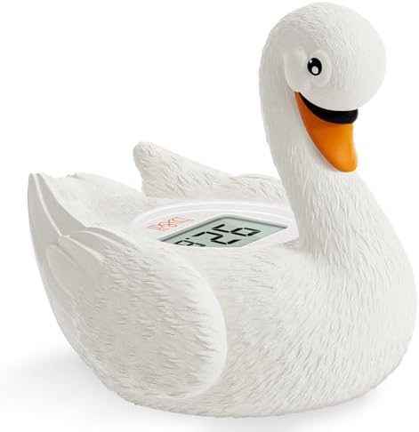 Baby Bath Thermometer, Swan