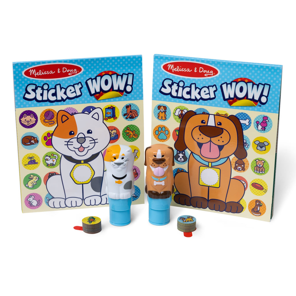 Sticker WOW Activity Pad & Sticker Pets Stamper Value Pack