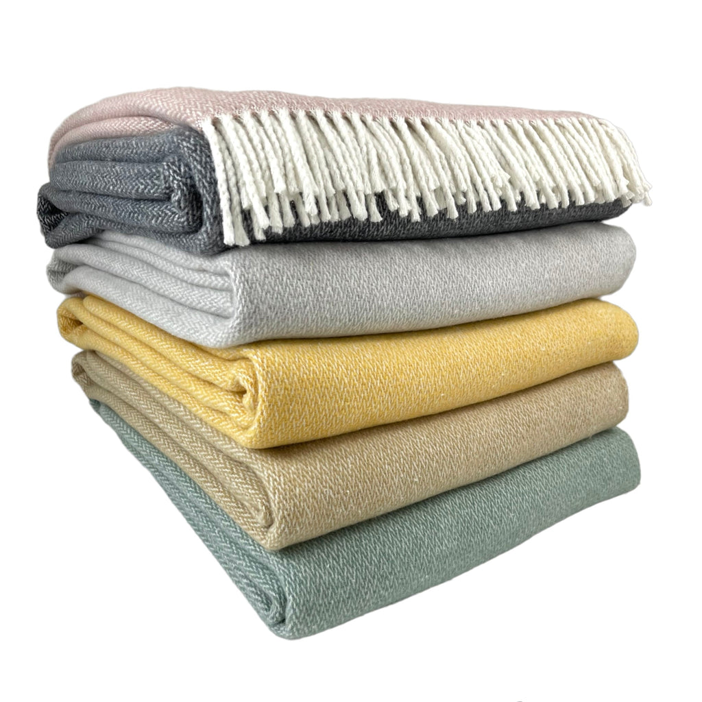 Mini Herringbone Throw