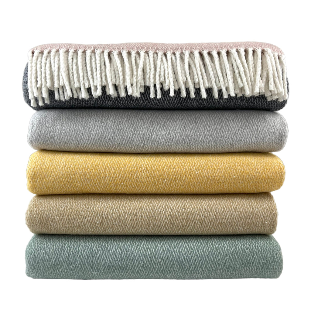 Mini Herringbone Throw