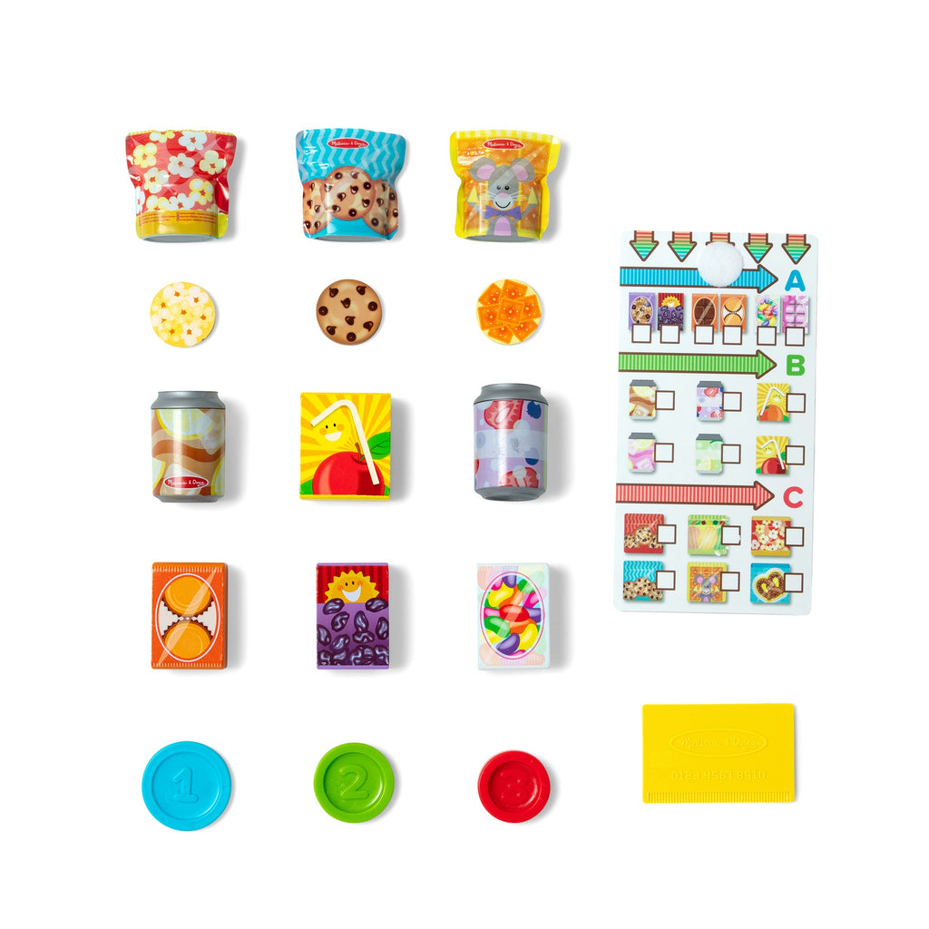 Sort, Stock, Select Wooden Vending Machine Play Set