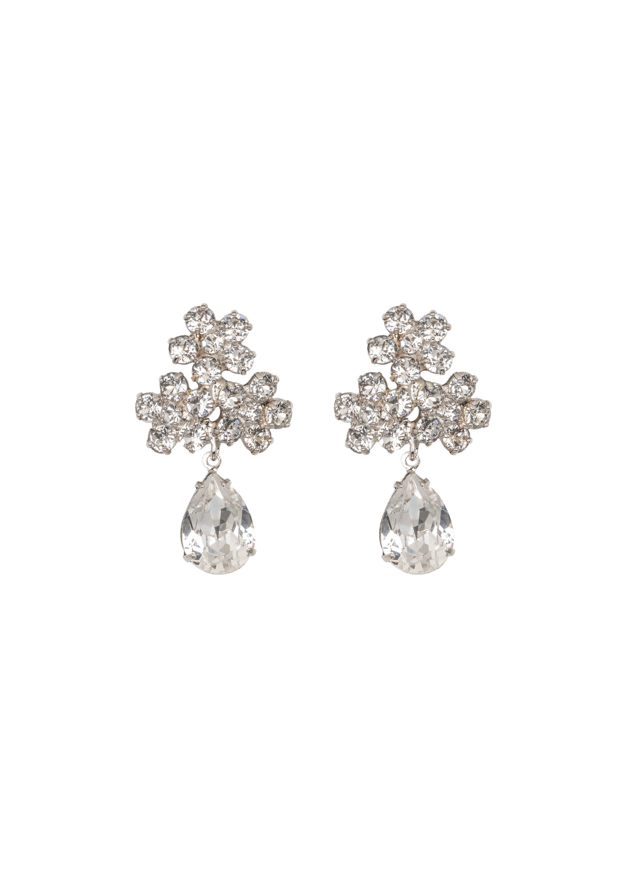 Adelie Earrings in Crystal