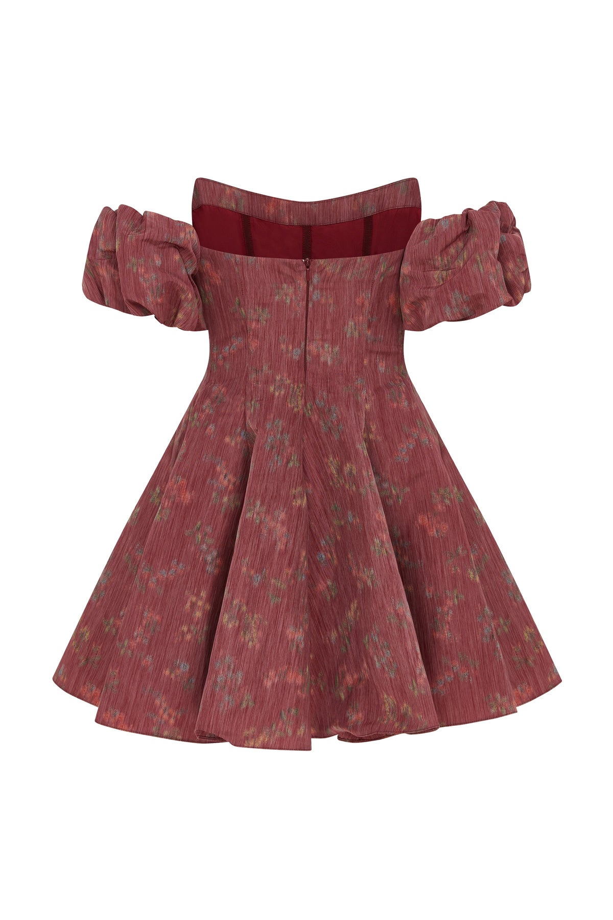 Selene Floral Ikat Mini Dress