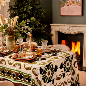 Forest Suzani Tablecloth