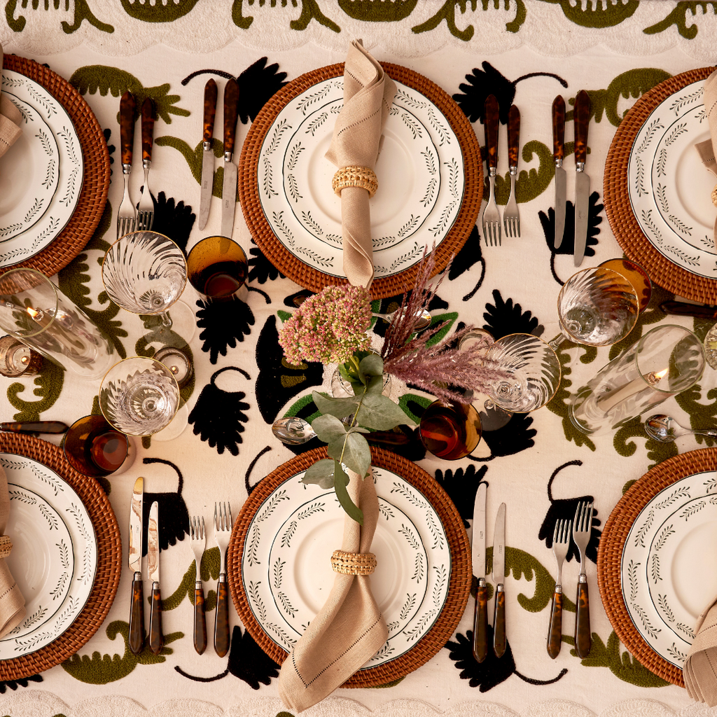 Forest Suzani Tablecloth
