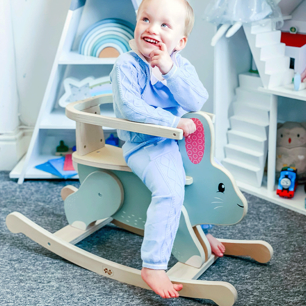 FSC Certified Rabbit Rocking Toy | Ride On Toys | Bigjigs Toys | Over ...