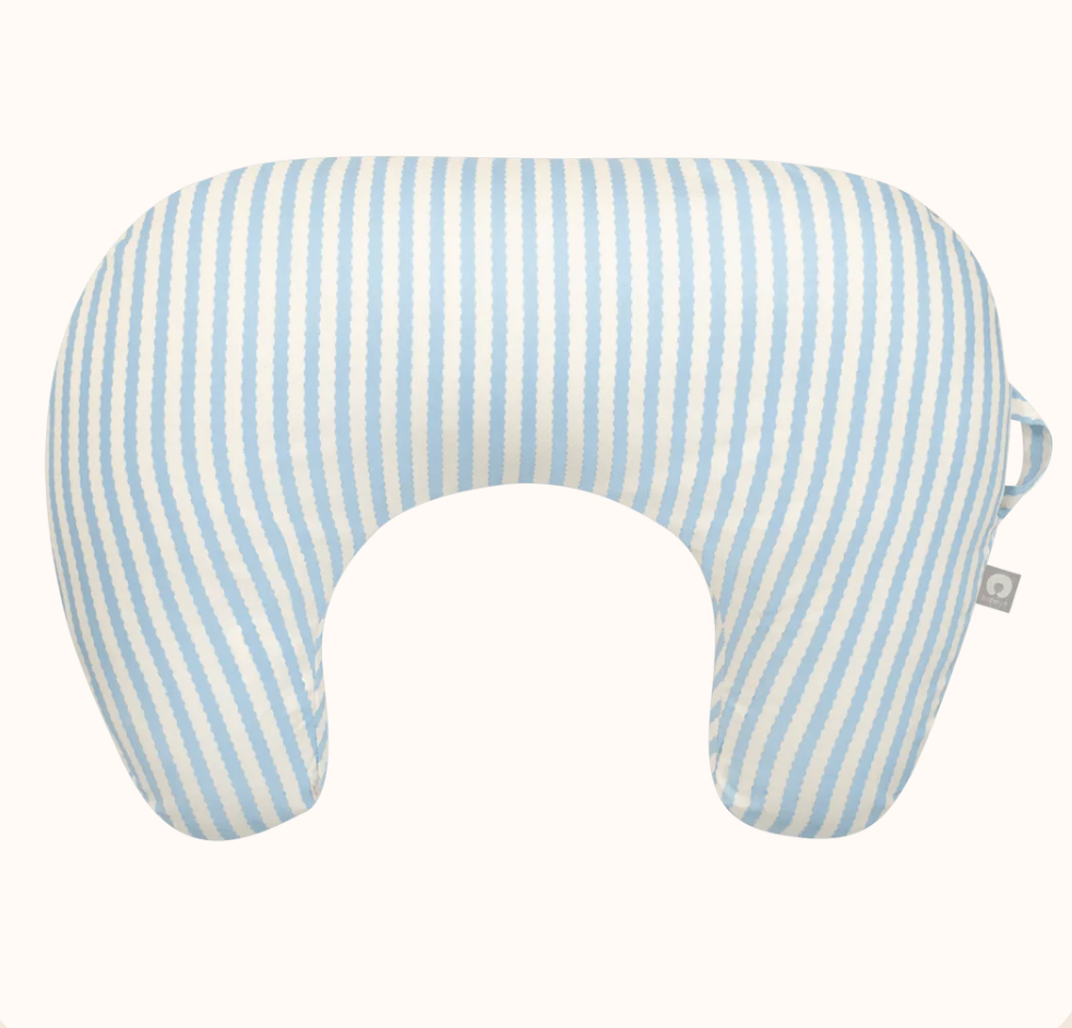 Blue Striped Nursing Pillow