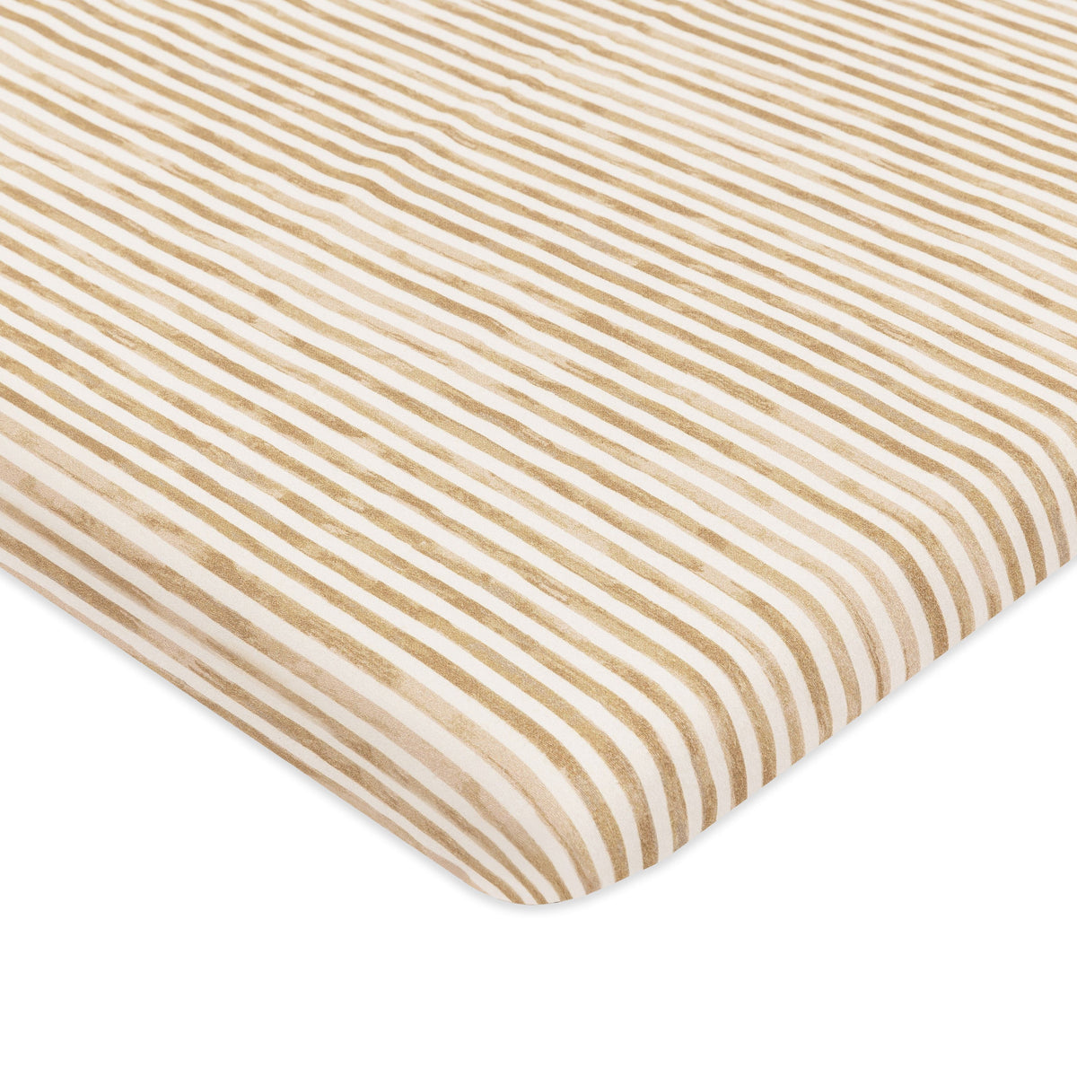 All-Stages® Bassinet Sheet in GOTS Certified Organic Brushed Cotton by Nate Berkus in Autumn Stripe