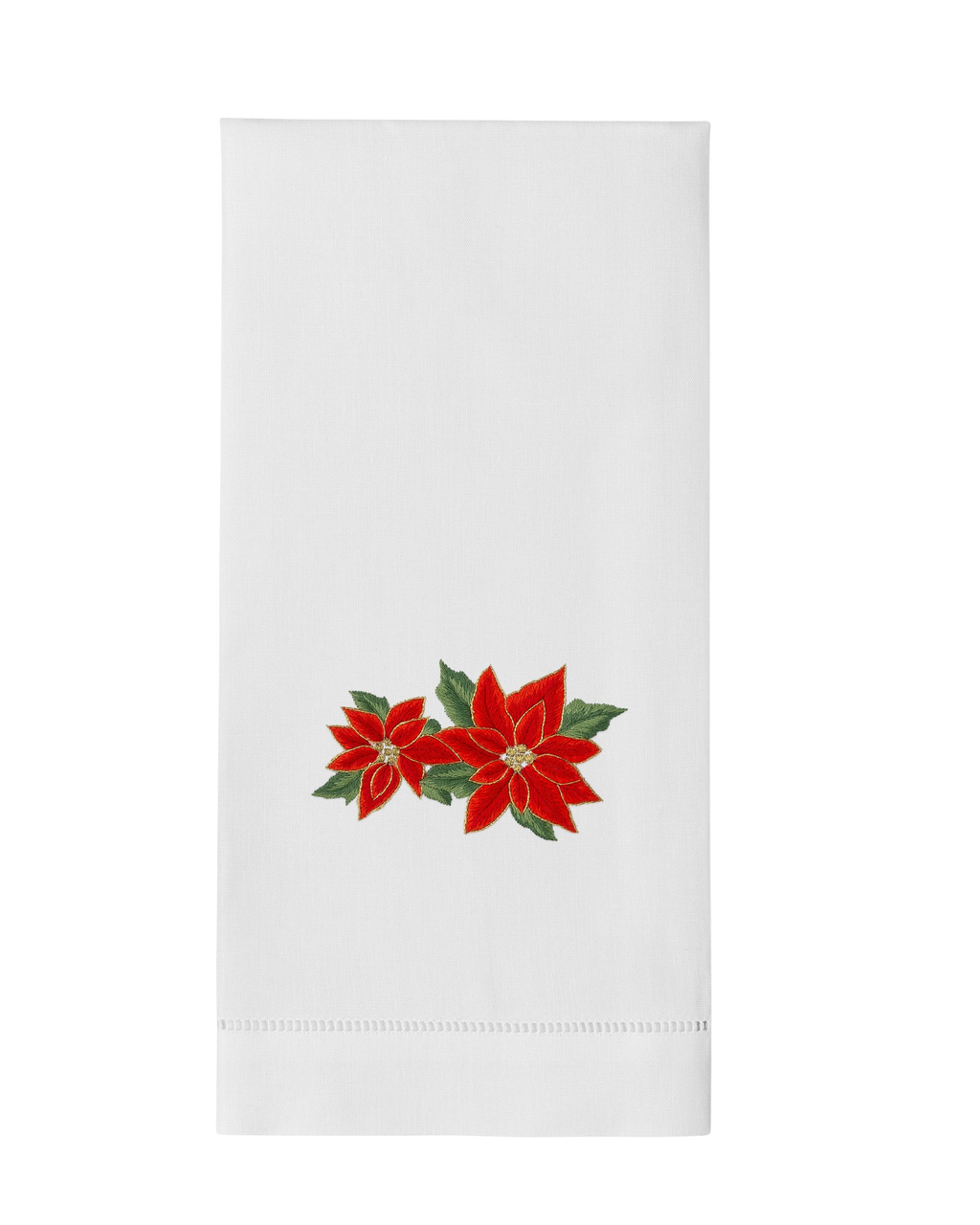 Poinsettias Hand Towel
