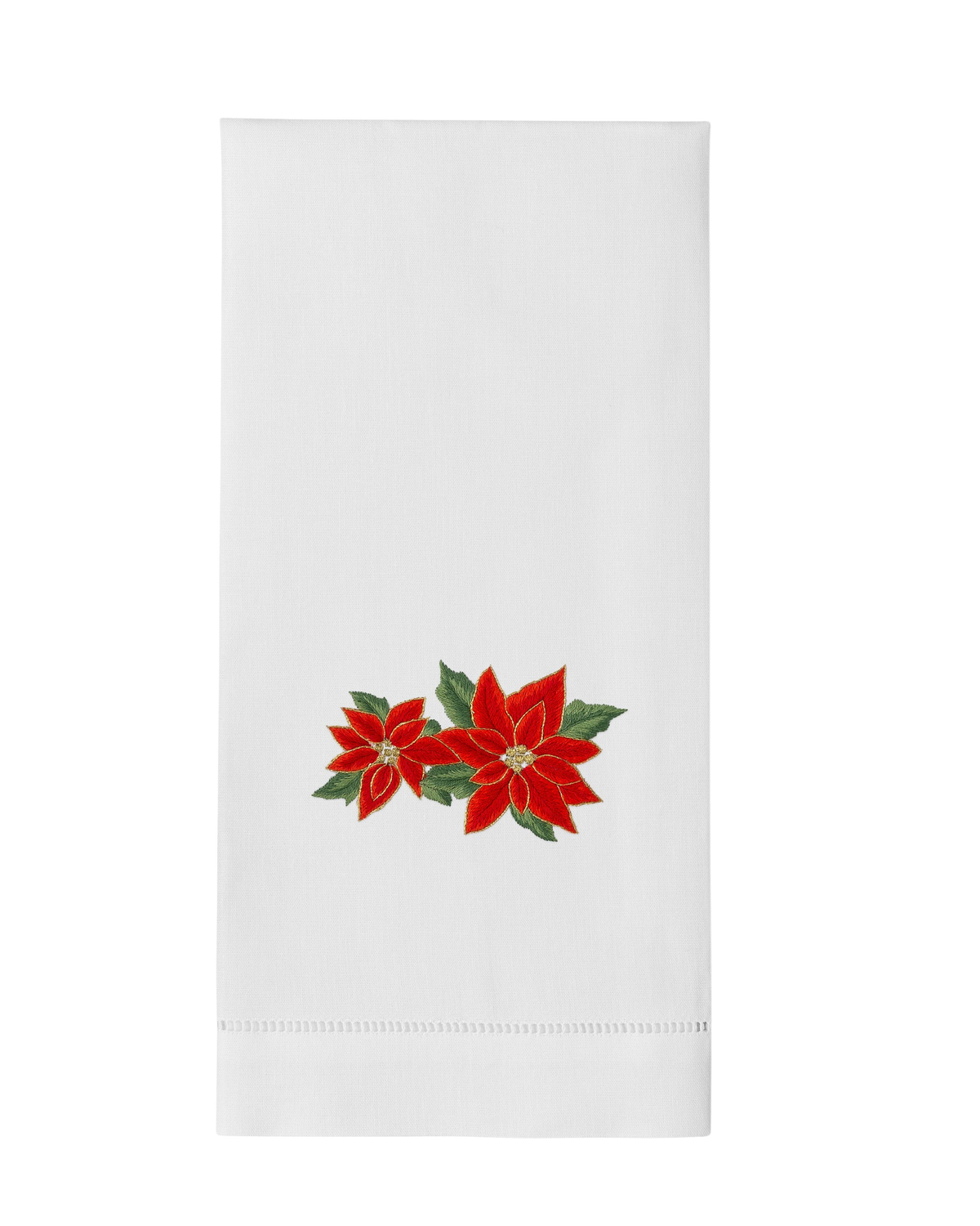 Poinsettias Hand Towel