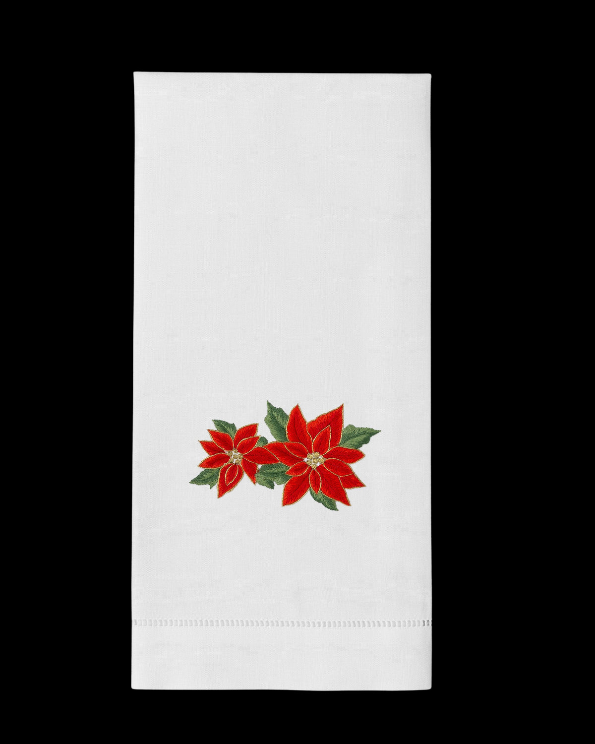 Poinsettias Hand Towel