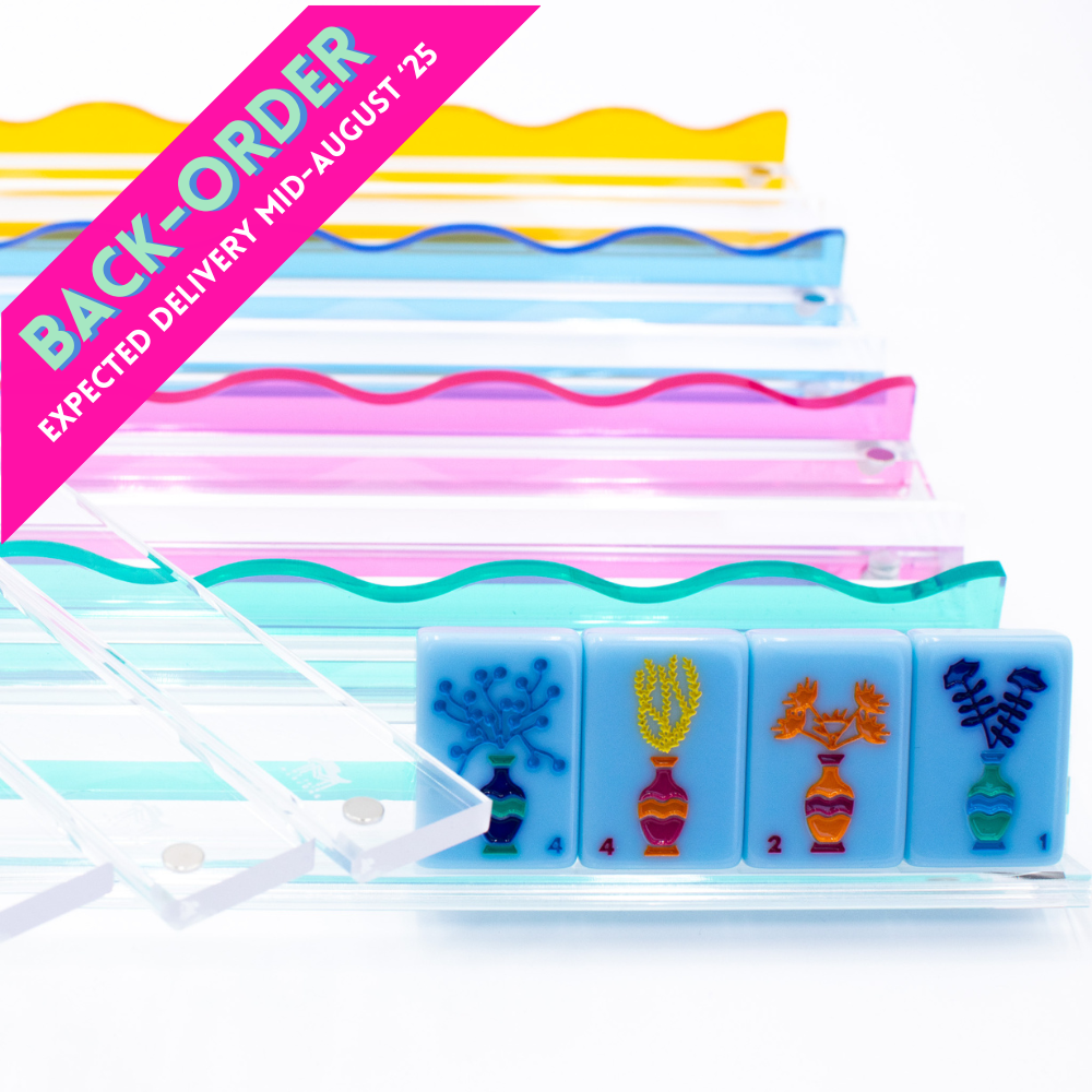 (BACKORDER) Premium Wavy Mahjong Racks