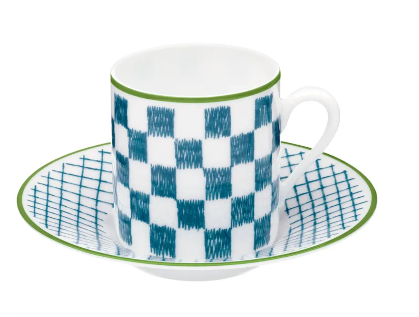 A Walk in the Garden coffee cup and saucer