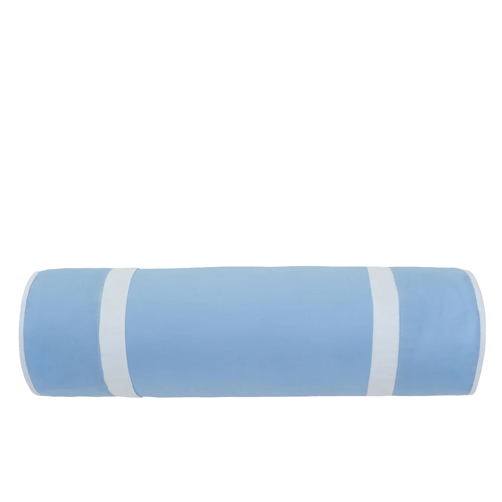 Cornflower Blue Border Neck Roll