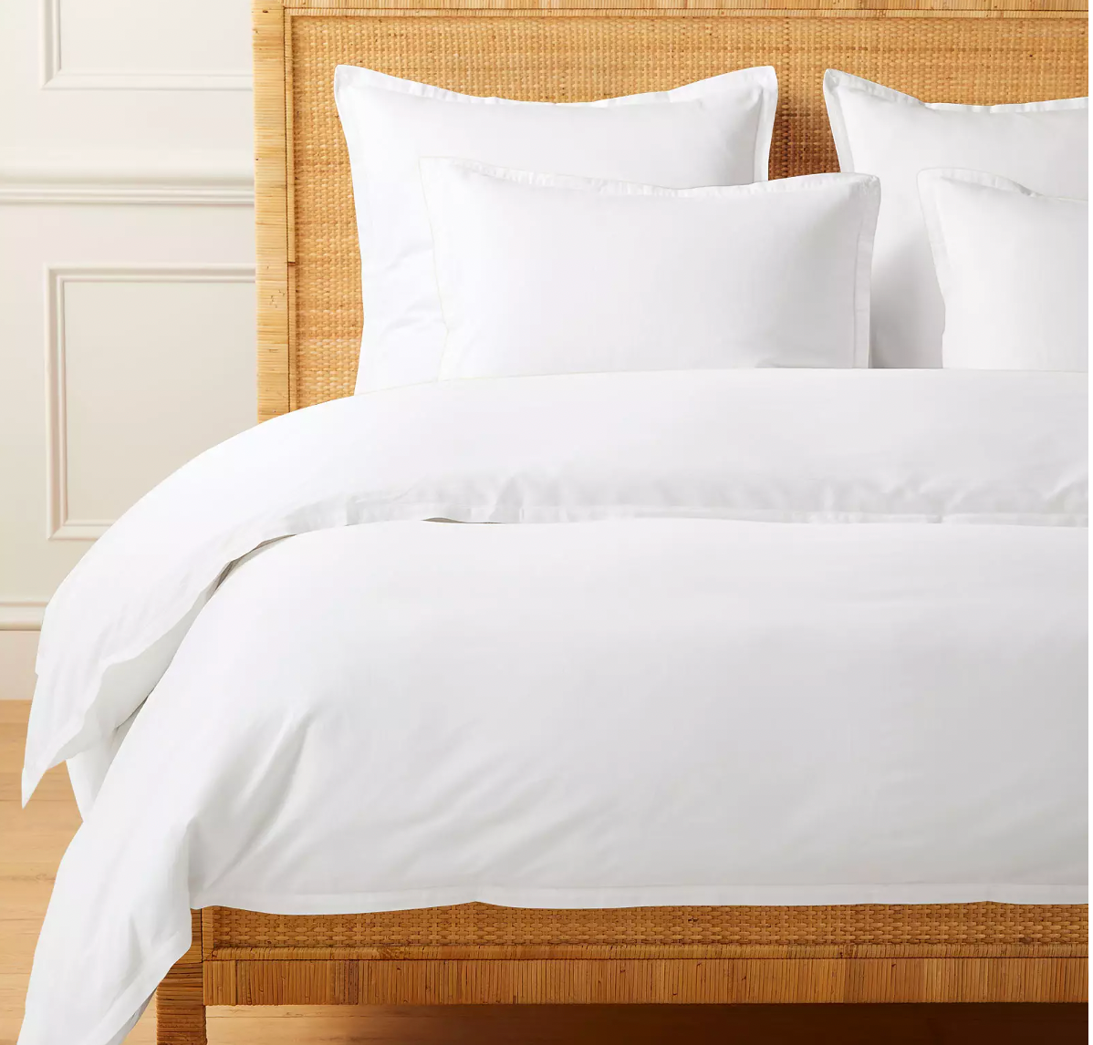 Border Frame Sateen Duvet Cover (KING)