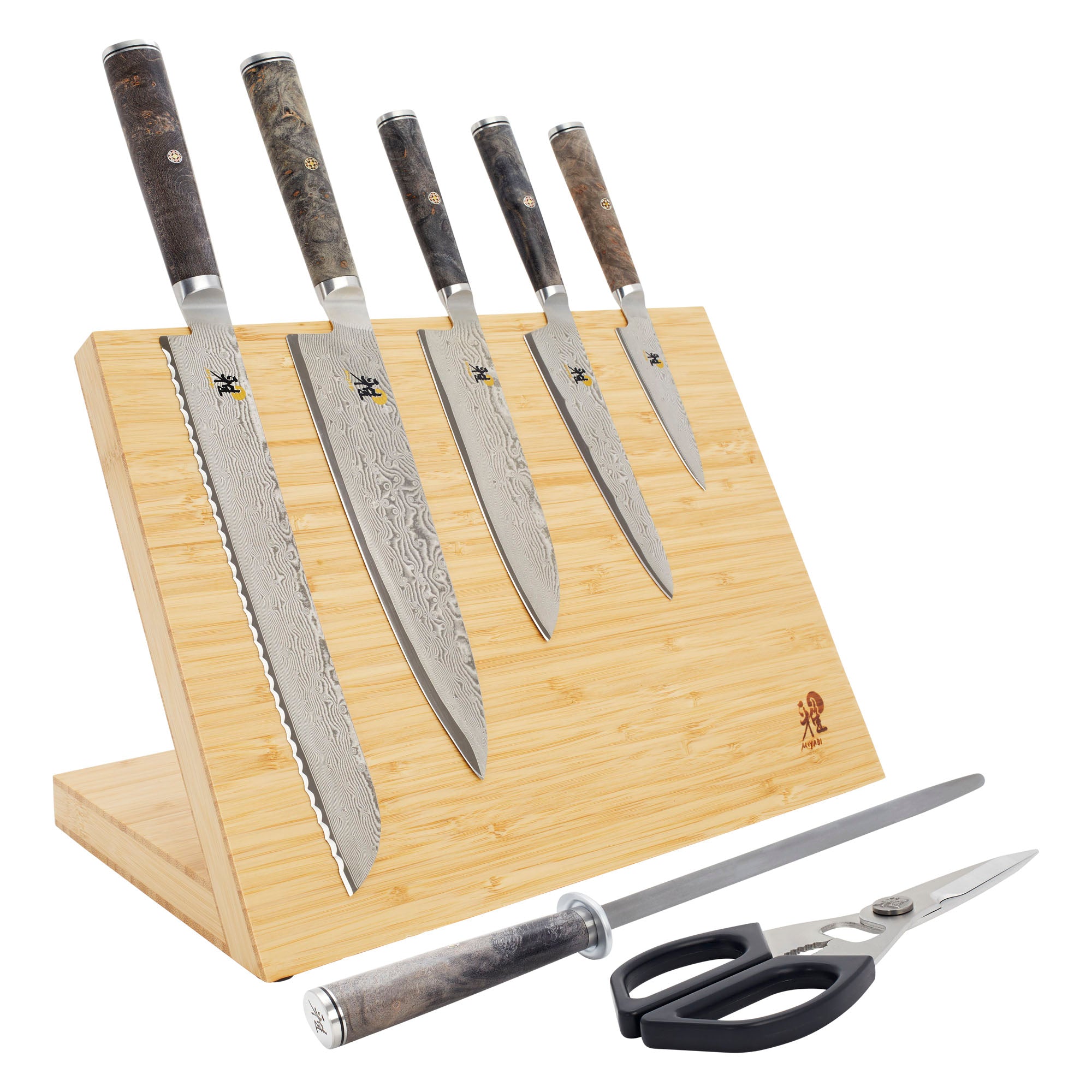 Black 5000MCD67 8-pc Knife Block Set