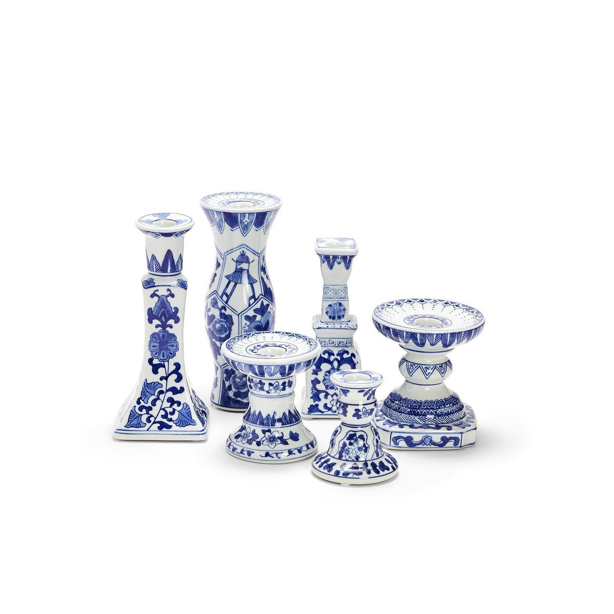 Canton Collection Candleholder, Set of 6