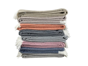 Pixel Design Fringed Throw