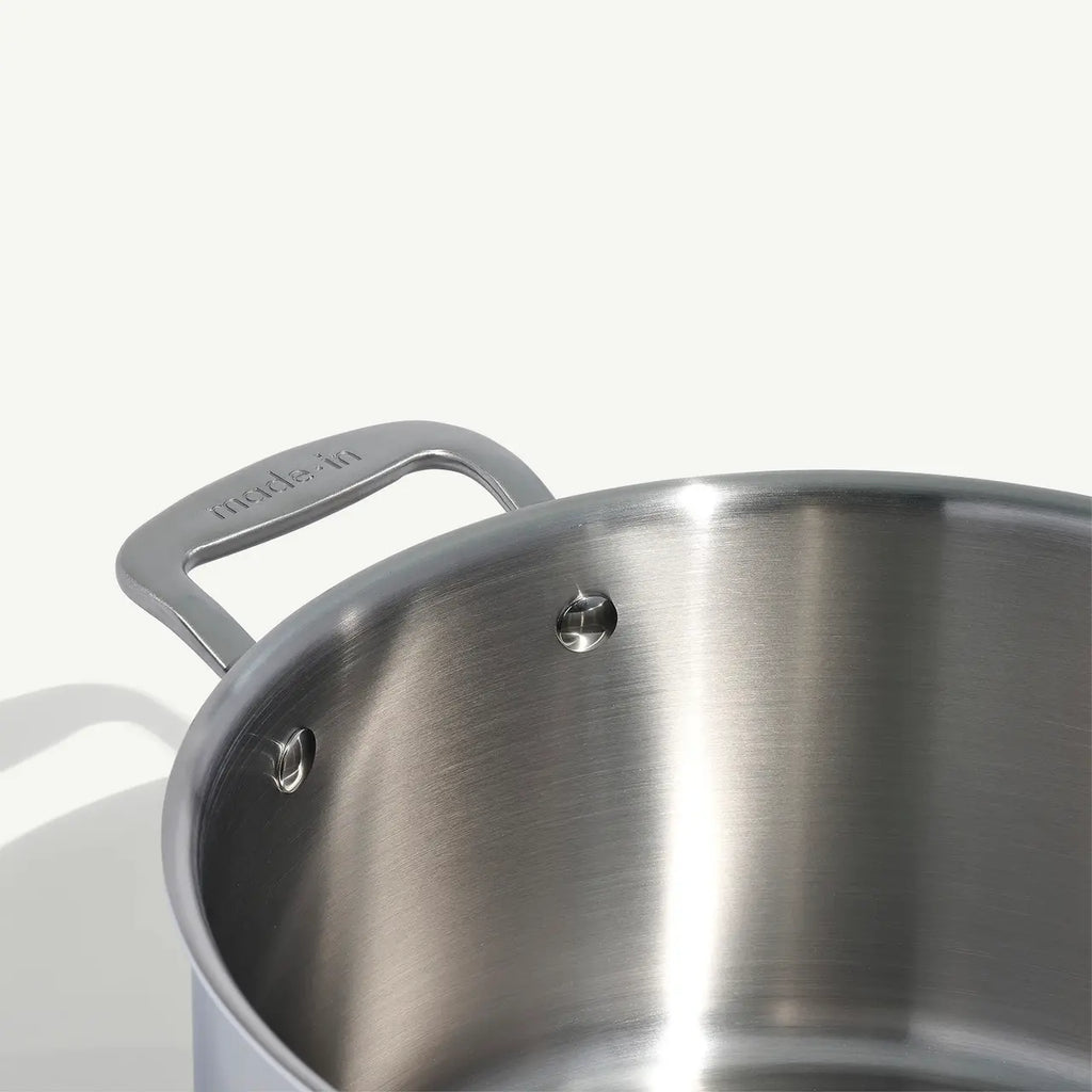 Stainless Clad Cookware, Set of 10