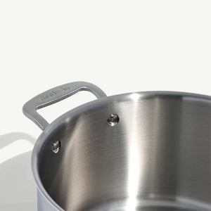 10-Piece Stainless Clad Cookware Set