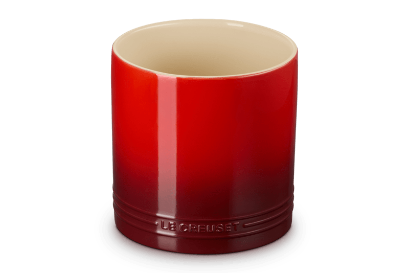 Signature Utensil Crock in Cerise 2.7 qt.