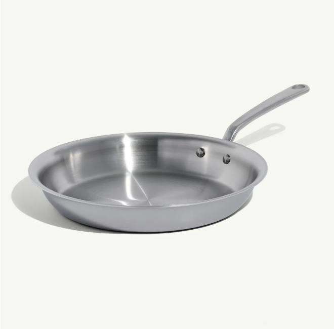 12" Stainless Clad Frying Pan