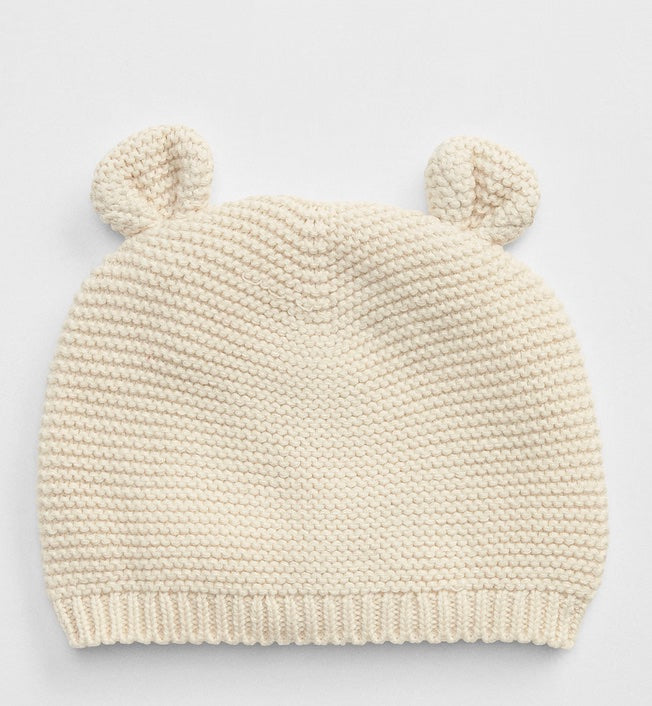 Baby Brannan Bear Beanie - French Vanilla (6-12 Months)