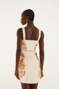 Ligia Light Pink Sleeveless Mini Dress