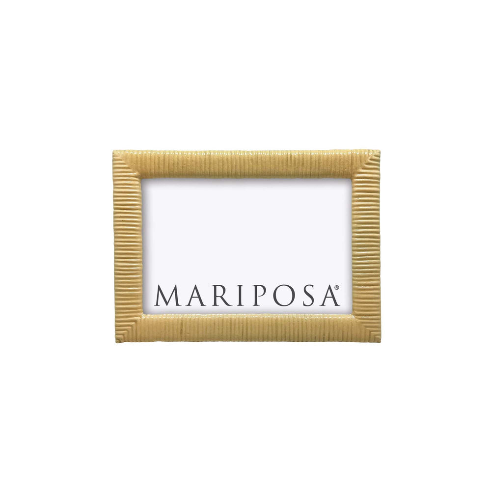 Woven Yellow 4x6 Frame