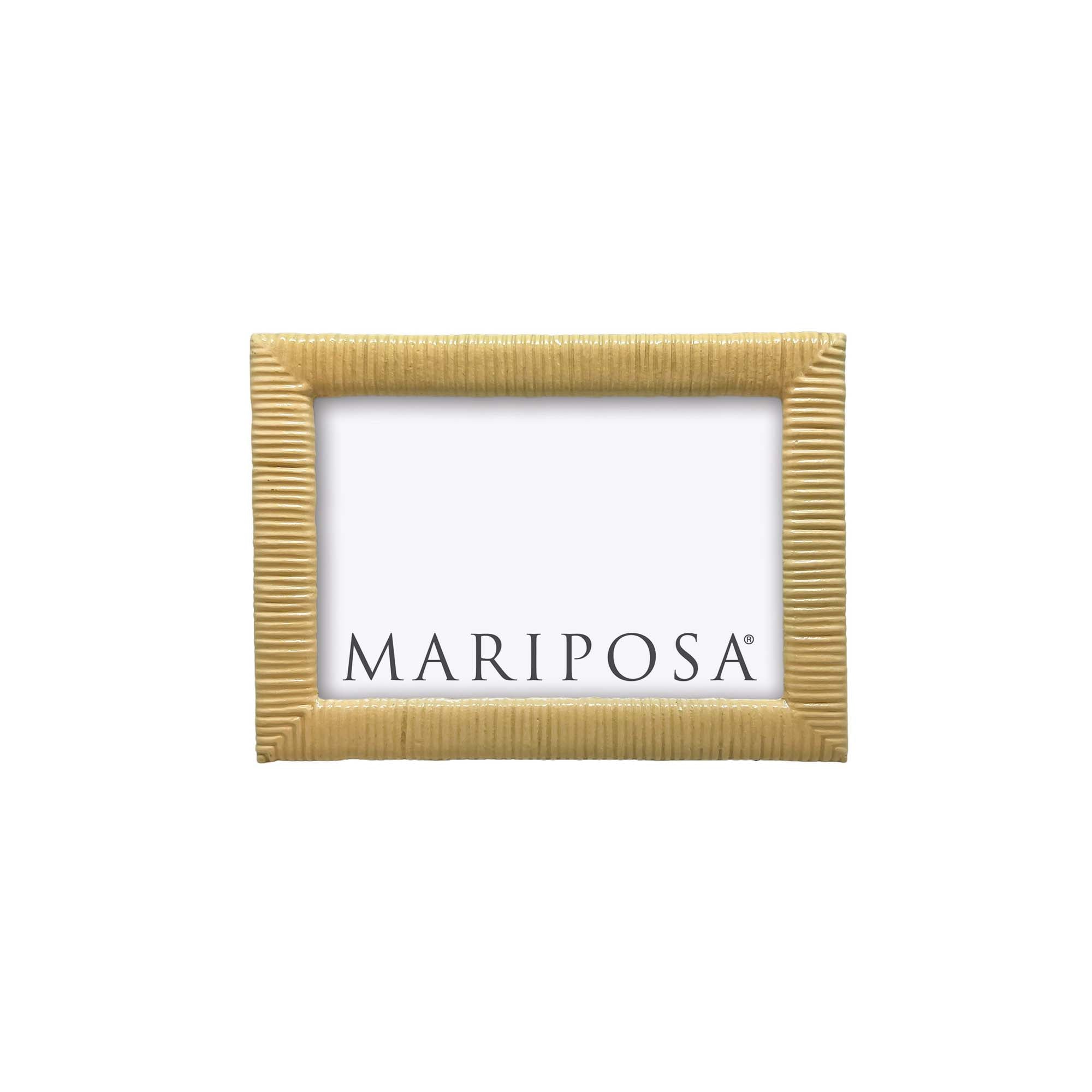 Woven Yellow 4x6 Frame