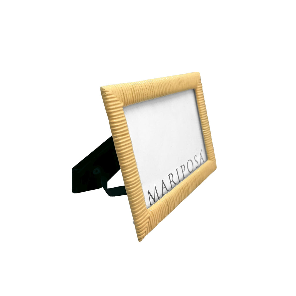 Woven Yellow 4x6 Frame