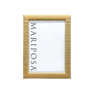 Woven Yellow 5x7 Frame