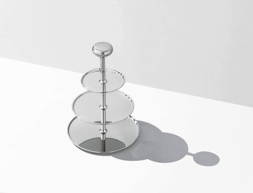 Alfredo Etagere in Stainless Steel Mirror