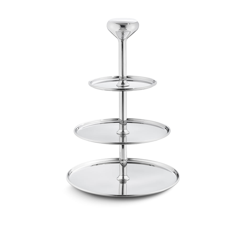 Alfredo Etagere in Stainless Steel Mirror