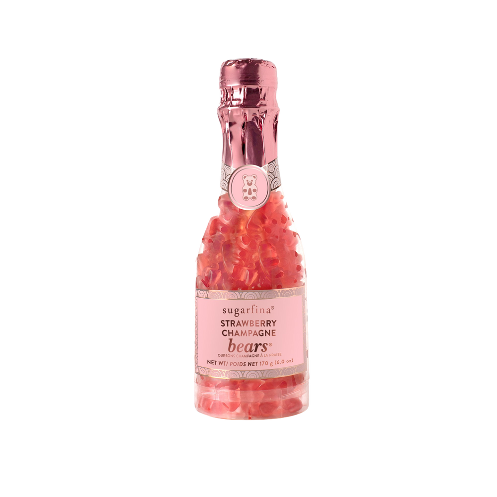 Strawberry Champagne Bears Celebration Bottle