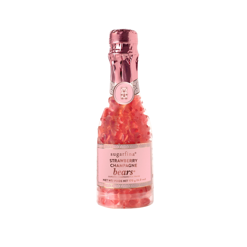 Strawberry Champagne Bears Celebration Bottle