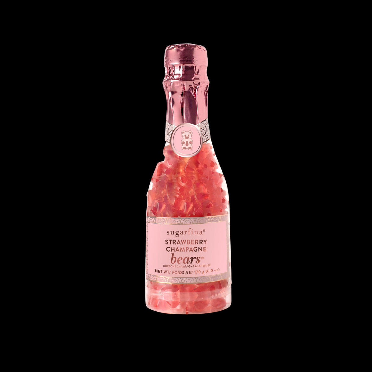 Strawberry Champagne Bears Celebration Bottle